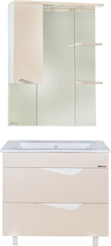 Мебель для ванной комнаты Bellezza Эйфория 85 бежевая