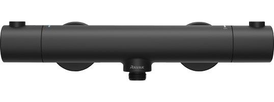 Термостатический смеситель Ravak Puri X070188 черный матовый