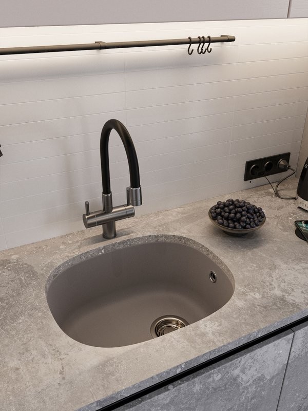 Мойка кухонная Emar Quartz EMQ-1560.P алмаз