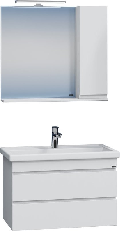 Мебель для ванной комнаты СаНта Марс 80 подвесная, с ящиками