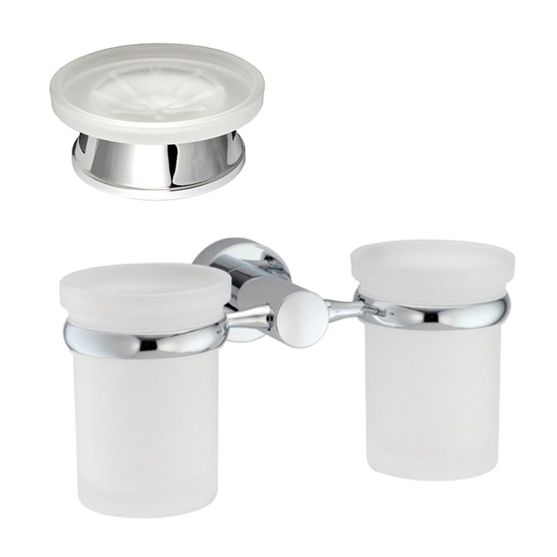 Набор Стакан Wasserkraft Donau K-9428D + Мыльница K-2429