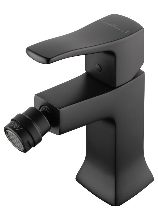 Смеситель для биде Wonzon & Woghand Flex WW-88016072-MB матовый черный