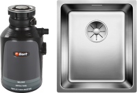 Комплект Мойка Blanco Andano 340-U + Измельчитель Bort Alligator