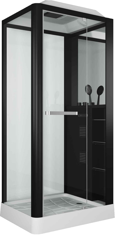 Душевая кабина Grossman GR-222 100x80 см черная
