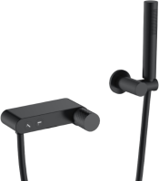 Смеситель для ванны с душем Boheme Stick 123-BB черный