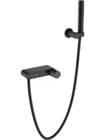 Смеситель для ванны с душем Boheme Stick 123-BB черный Смеситель для ванны с душем Boheme Stick 123-BB черный