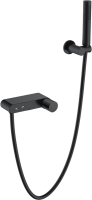 Смеситель для ванны с душем Boheme Stick 123-BB.2 black touch black