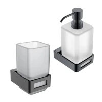 Набор Стакан Boheme Q 10944-GM + Дозатор 10957-SGM