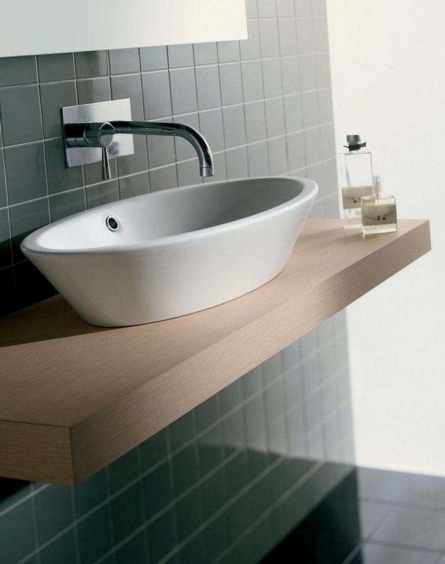 Накладная раковина Hatria Happy hour Y0M901 белая