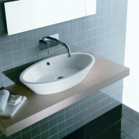 Накладная раковина Hatria Happy hour Y0M901 белая