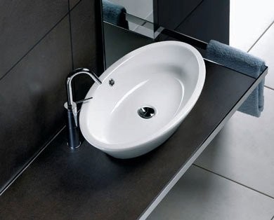 Накладная раковина Hatria Happy hour Y0M901 белая