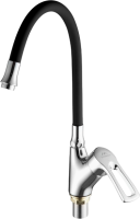 Смеситель для кухни Fashun A4466+A7250 хром, черный