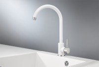 Смеситель для кухни Granula ST-4031, белый