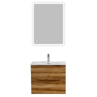 Мебель для ванной комнаты BelBagno Marino-cer-mini 60 подвесная, rovere rustico
