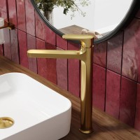 Смеситель для раковины Wasserkraft Havel 3603H матовое золото PVD