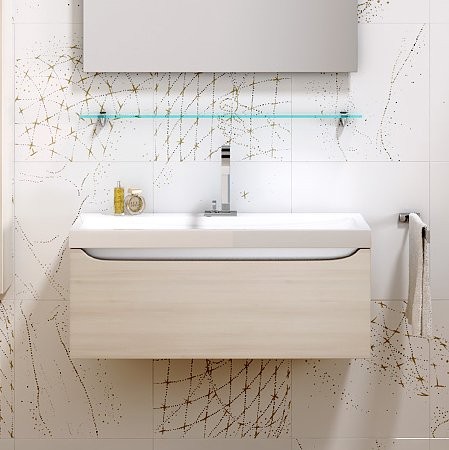 Тумба под раковину Aqwella 5 stars Верона 100 акация