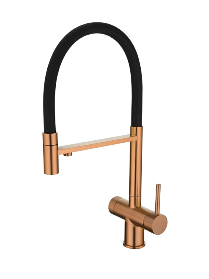 Смеситель для кухни Emar PVD ЕС - 7024 PVD Coppery