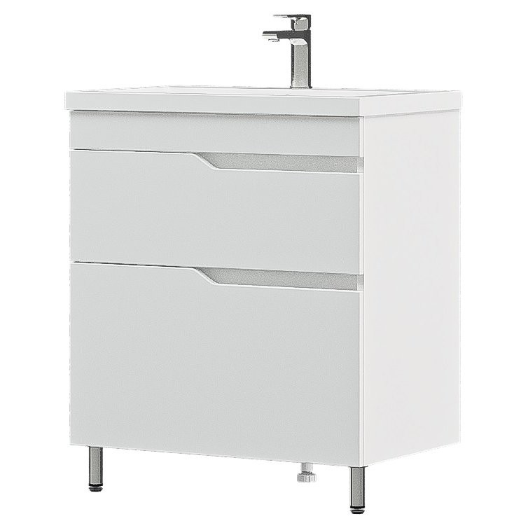 Мебель для ванной комнаты Corozo Теона Z2 70 белая