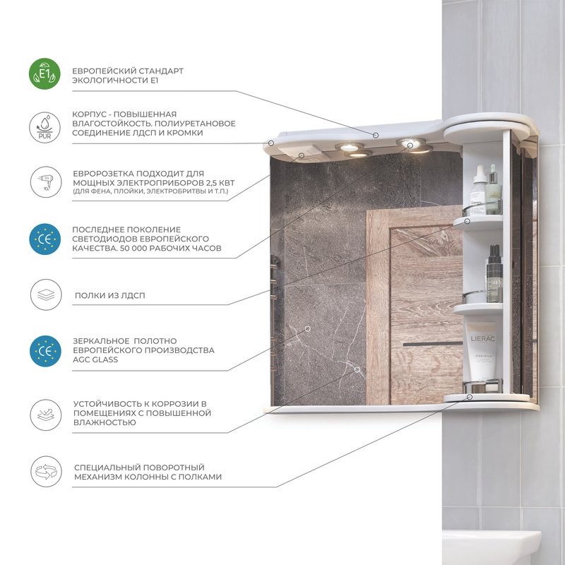 Зеркало Vigo Callao 70