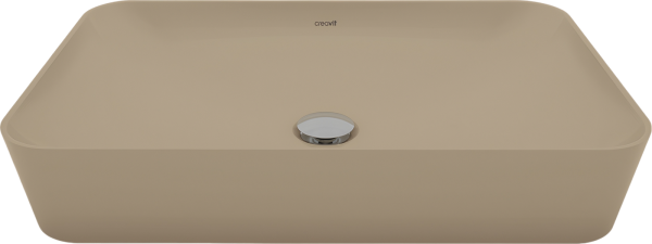 Накладная раковина Creavit Ultra UL060-00CM00E-0000 капучино
