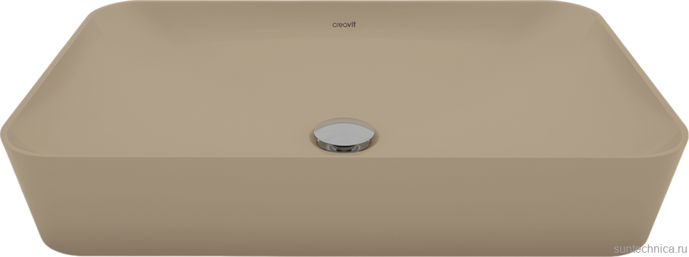 Накладная раковина Creavit Ultra UL060-00CM00E-0000 капучино