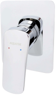 Встраиваемый смеситель для душа и ванны AQUATEK Вега AQ1066CR хром