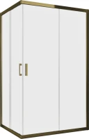 Душевой уголок Vegas Glass ZA-F Tur Novo h1900 110*90 05 10 профиль бронза, стекло сатин