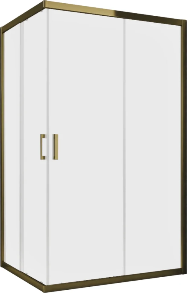 Душевой уголок Vegas Glass ZA-F Tur Novo h1900 110*90 05 10 профиль бронза, стекло сатин