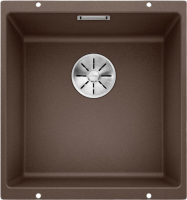 Комплект Мойка Blanco Subline 400-U кофе + Смеситель Candor 523120