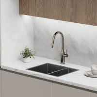 Смеситель для кухни Sancos Grand SC4002GG с вытяжным изливом, вороненая сталь