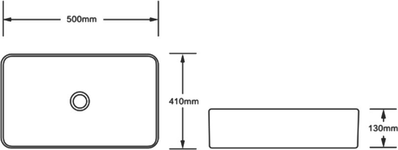 Накладная раковина SantiLine SL-7020 светло-серый мрамор