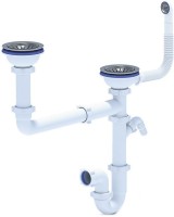 Комплект Мойка Florentina Липси 780К черный + Измельчитель Bone Crusher BC 810-SL Slim Line