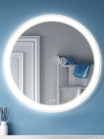 Зеркало круглое Alavann Solis 80 с подсветкой, с антизапотеванием