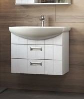 Тумба с раковиной Vigo Diana 70 подвесная, 2 ящика
