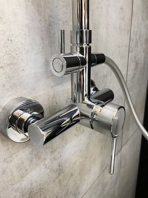 Душевая стойка AltroBagno Intento 030104 Cr хром