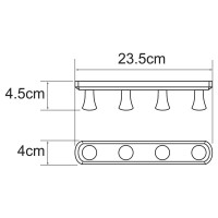 Крючок Wasserkraft Kammel 1074W матовый белый, на шурупах Крючок Wasserkraft Kammel 1074W матовый белый, на шурупах