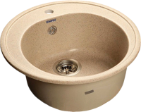 Комплект Мойка GranFest Rondo GF-R510 песочный + Измельчитель Bone Crusher BC 610-AS