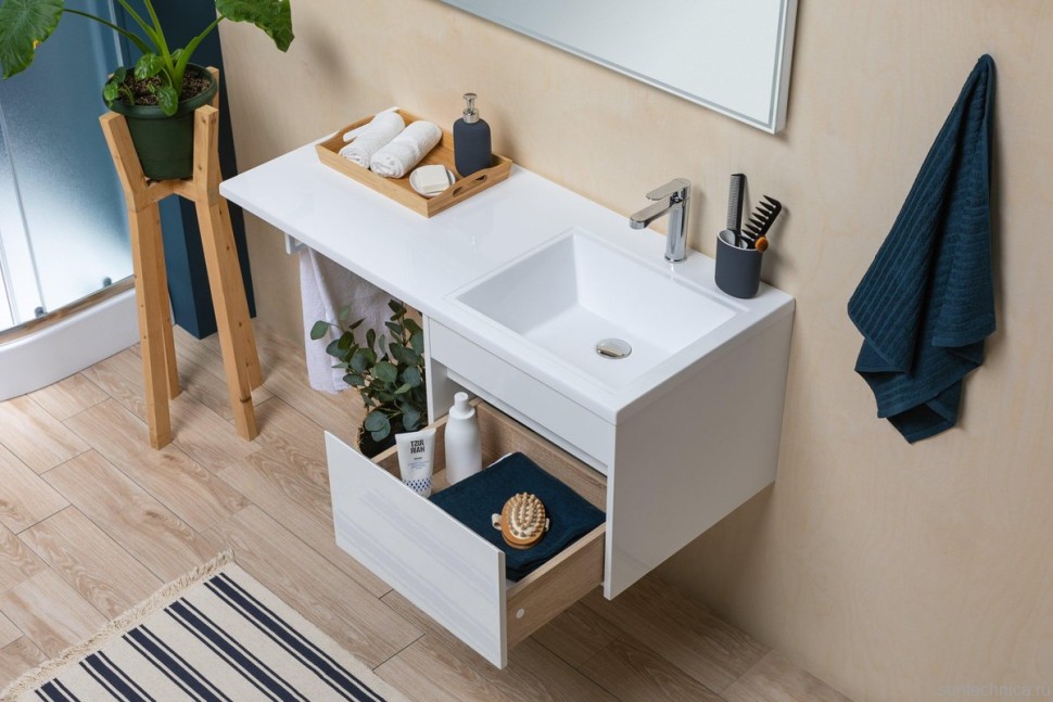 Мебель для ванной комнаты Aquanet Токио 48 1 ящик R