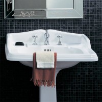 Раковина Simas Arcade AR834 с пьедесталом Раковина Simas Arcade AR834 с пьедесталом