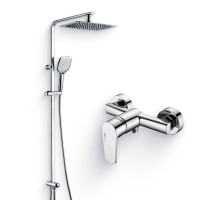 Душевой комплект Смеситель для душа Wasserkraft Dill 6102 + Стойка A042