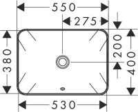 Раковина Hansgrohe Xuniva Q 60158450