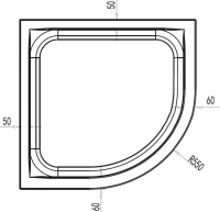 Поддон для душа AM.PM X-Joy W88T-205-080W 80x80 Поддон для душа AM.PM X-Joy W88T-205-080W 80x80
