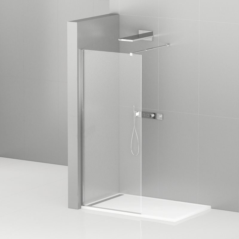 Душевая перегородка Cezares Liberta -L-1-125-C-Cr