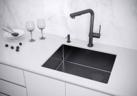 Комплект Мойка Paulmark Next-Skew PM885444-GM вороненая сталь + Измельчитель Intenso Комплект Мойка Paulmark Next-Skew PM885444-GM вороненая сталь + Измельчитель Intenso