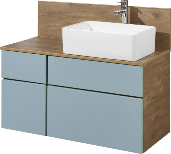 Тумба под раковину AQUATON Мишель 100 дуб рустикальный