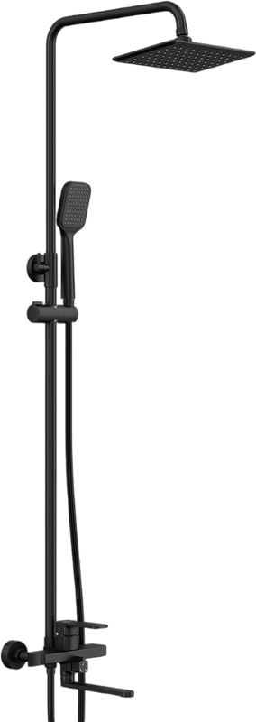 Душевая стойка Elghansa Heffen 2353520-2H-Black черный