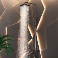 Душевая стойка Elghansa Heffen 2353520-2H-Black черный