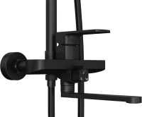 Душевая стойка Elghansa Heffen 2353520-2H-Black черный Душевая стойка Elghansa Heffen 2353520-2H-Black черный