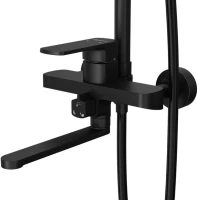 Душевая стойка Elghansa Heffen 2353520-2H-Black черный Душевая стойка Elghansa Heffen 2353520-2H-Black черный
