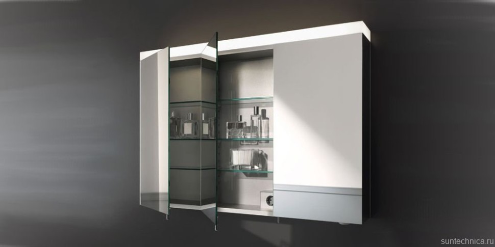 Зеркало-шкаф Keuco Royal Reflex.2 100 с подсветкой